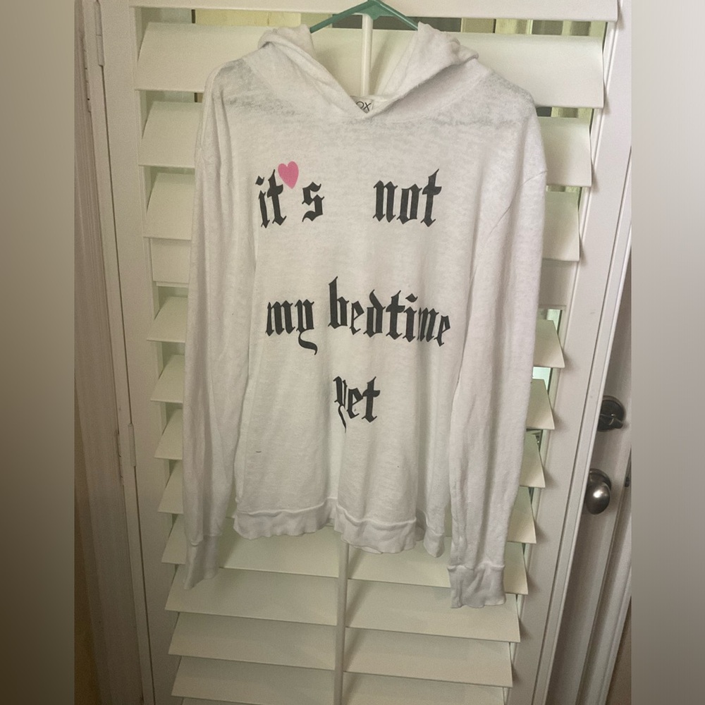 New Wildfox Couture hooded sweatshirt